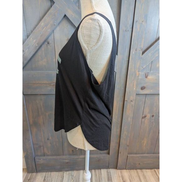 Next Level Tank Top Women's XL Black Cotton Blend San Diego Zoo Gorilla Print - Picture 3 of 6